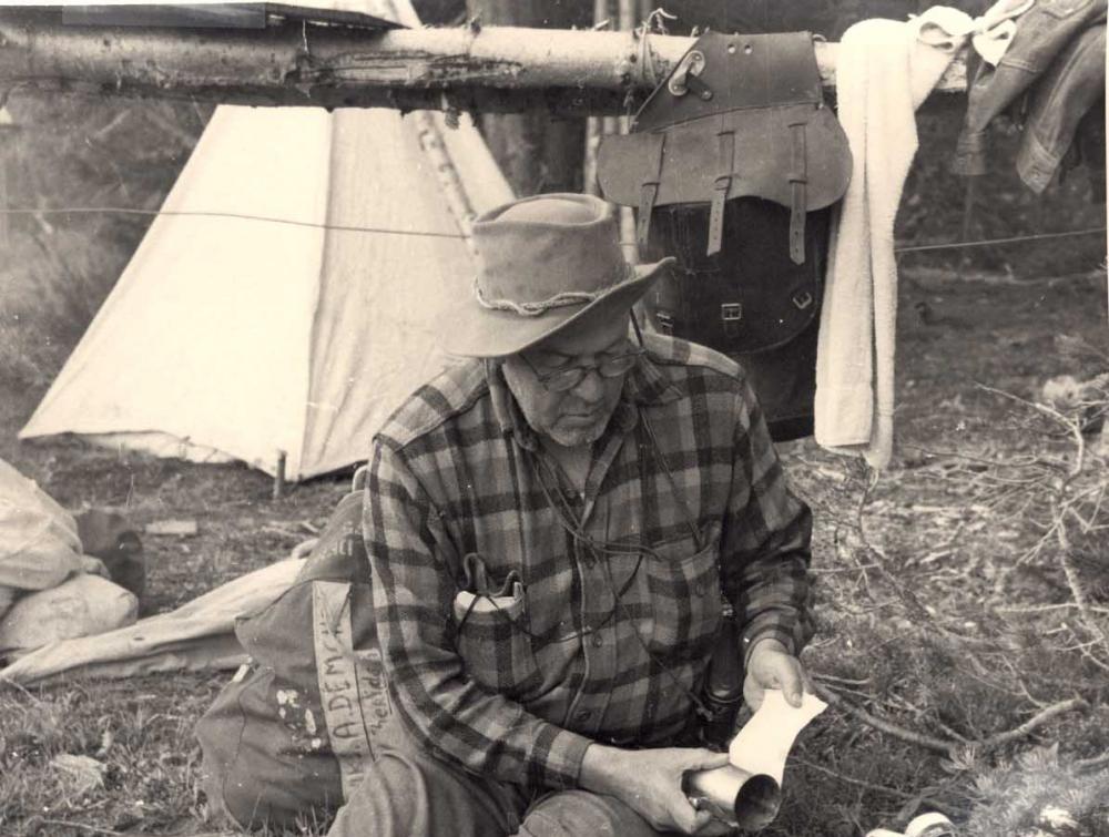 Howard Zahniser camping