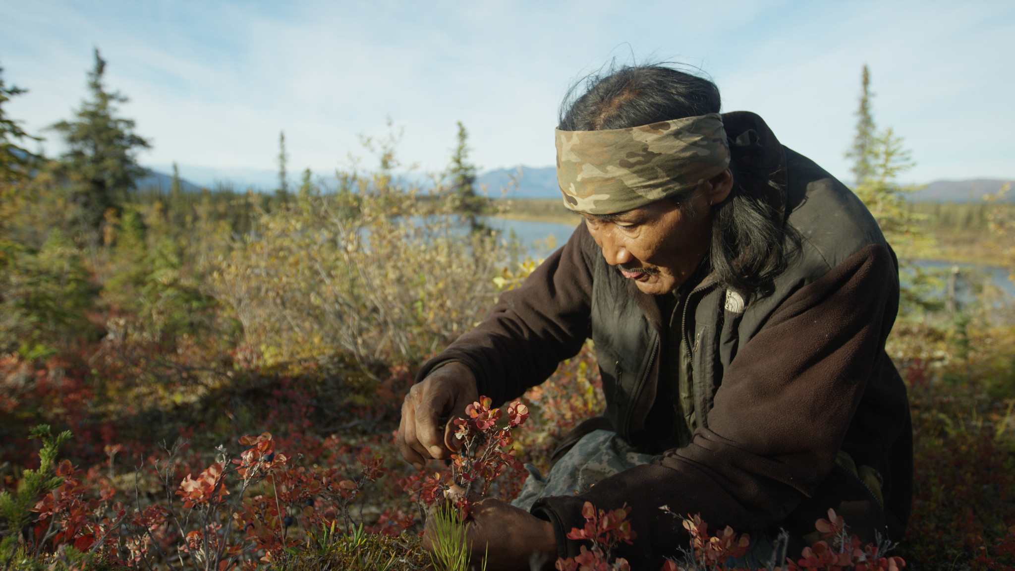 Member of the Gwich'in. (Credit: Florian Schulz)