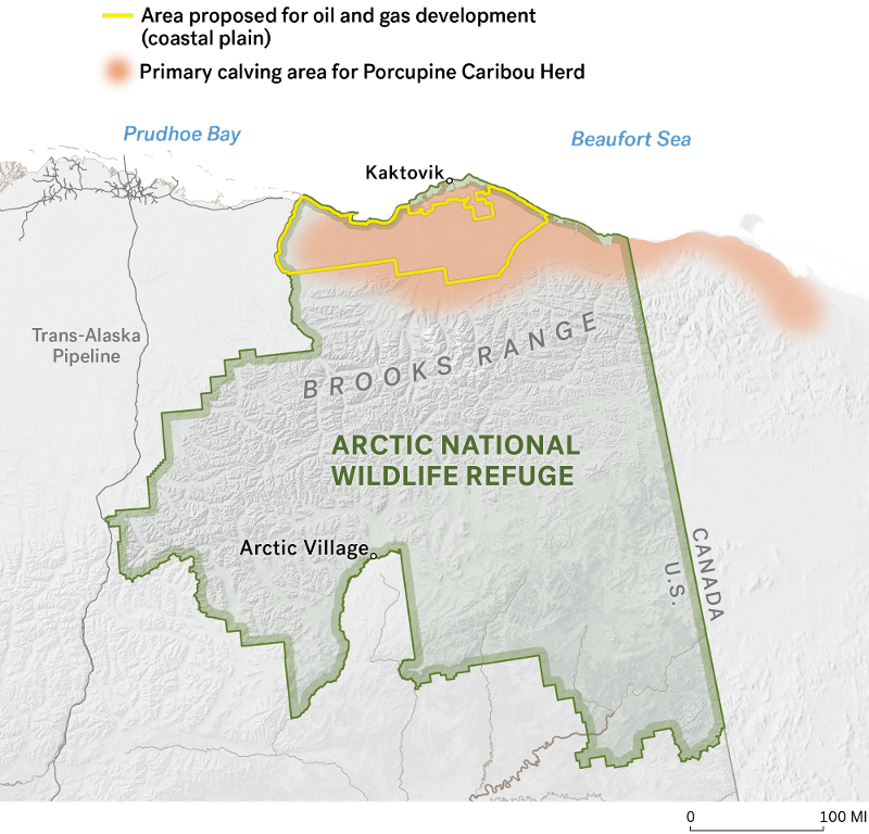 Arctic Drilling map 