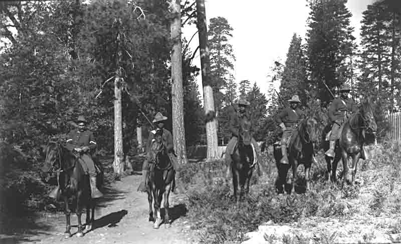 Buffalo Soldiers at Yosemite