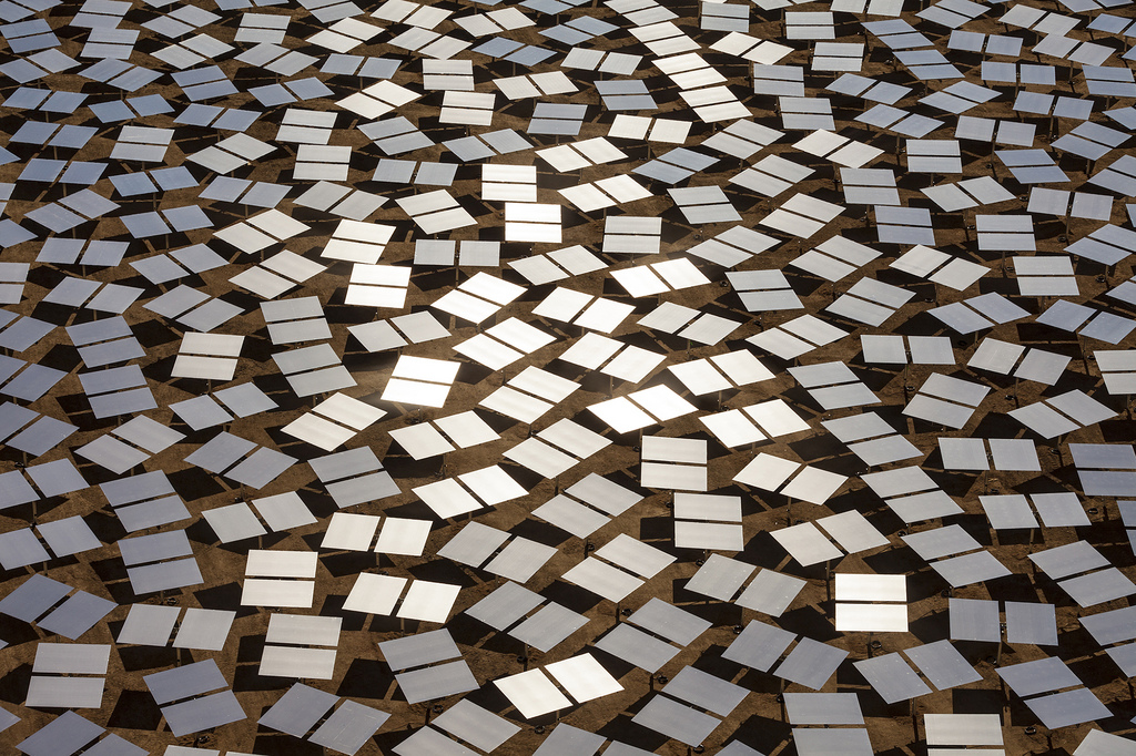 Heliostats at Ivanpah