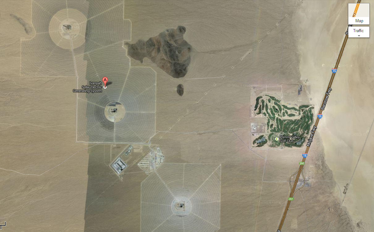 Ivanpah Google Earth