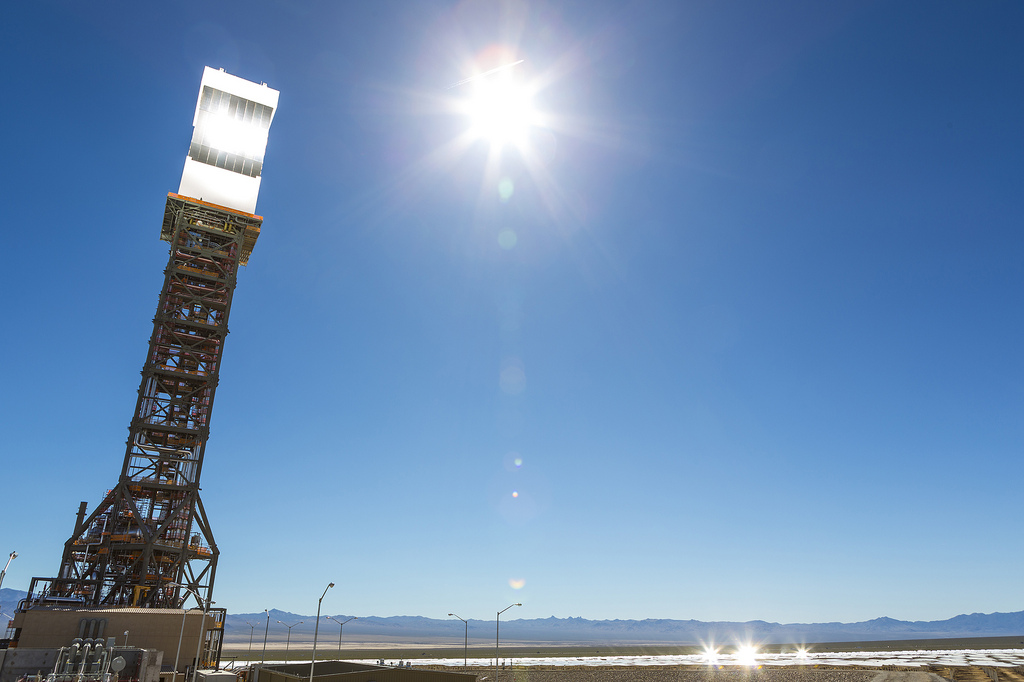 Solar Tower at Ivanpah