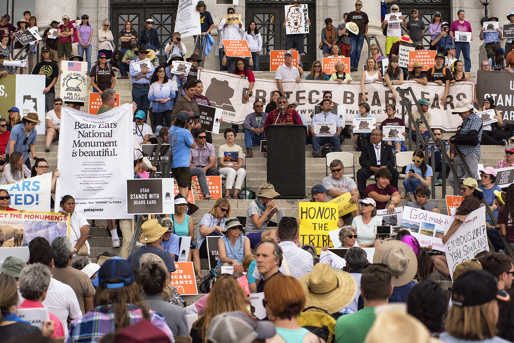 Protests over Bears Ears