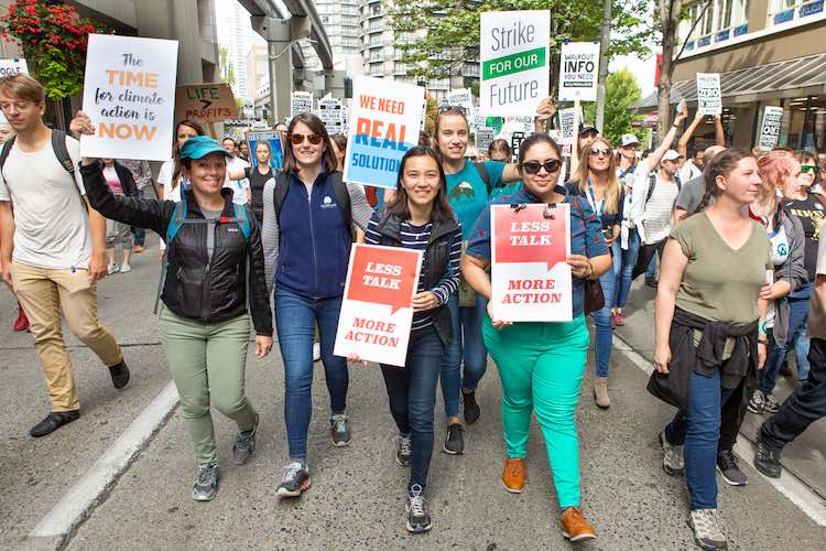 Climate Protest in Washington