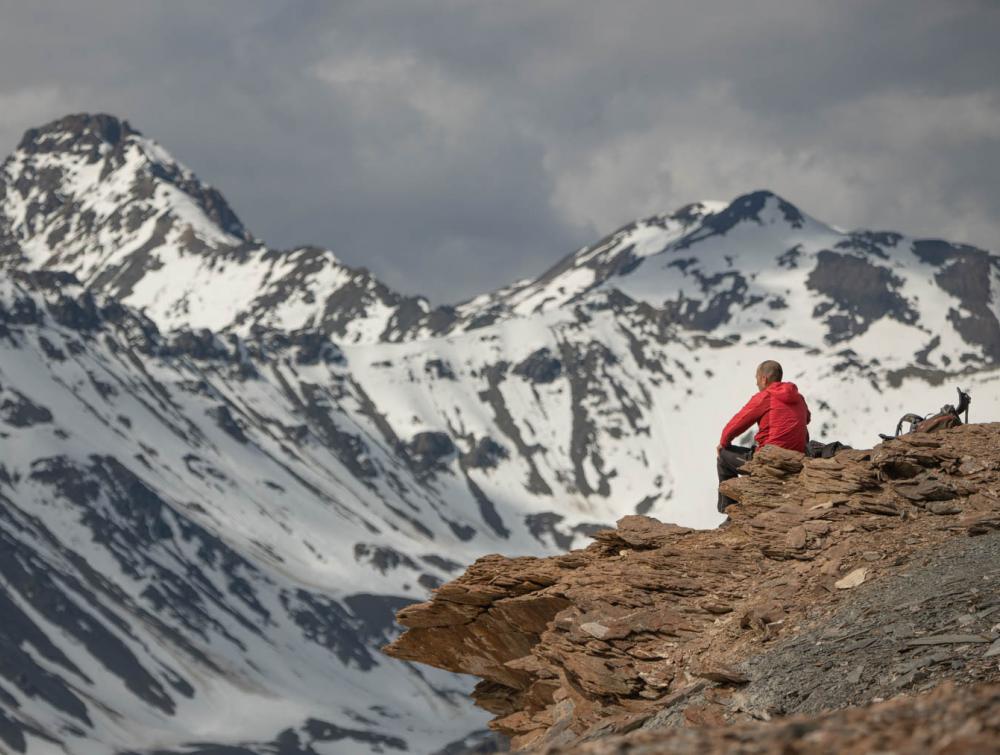 Snowy mountains in Arctic National Wildlife Refuge, Alaska