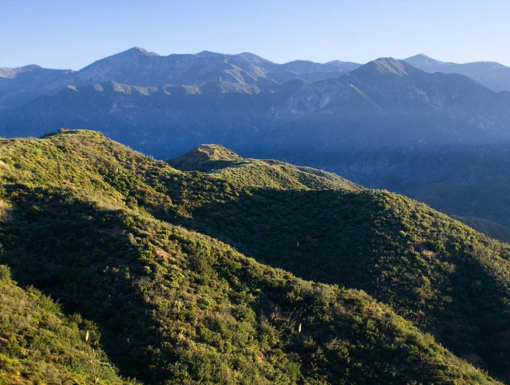 San Gabriel Mountains, California.