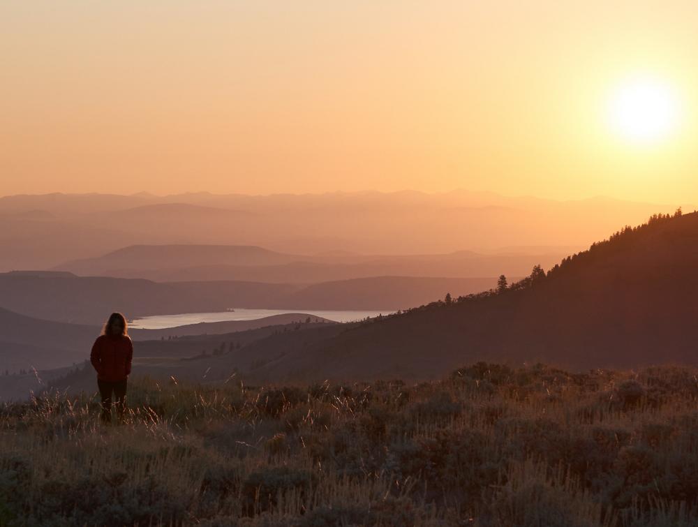 Hiking in Gunnison National Forest, CO