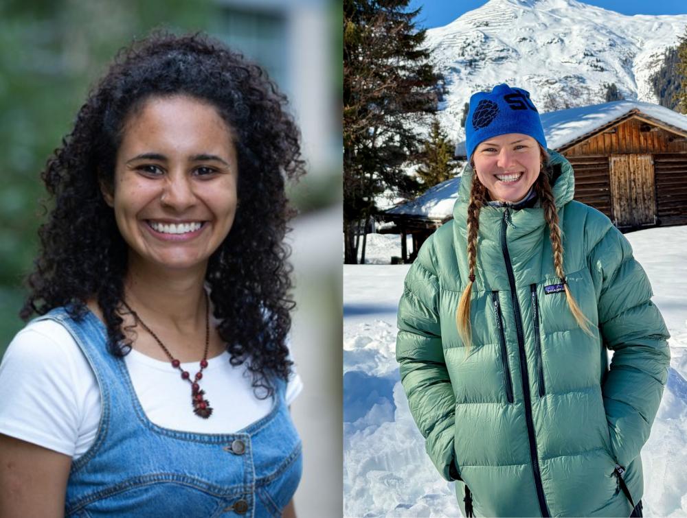 Bruna Rodrigues do Amaral and Kelsey Warren