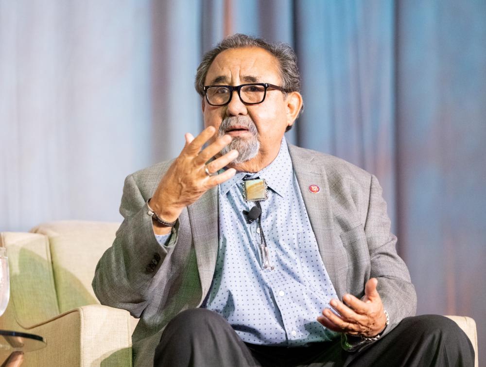 Congressman Grijalva speaking at the 2022 Ansel Adams Award Ceremony