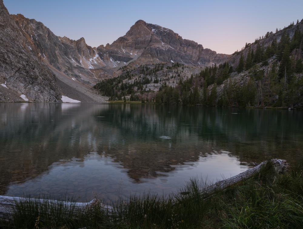 Lake in Salmon-Challis National Forest, Idaho.