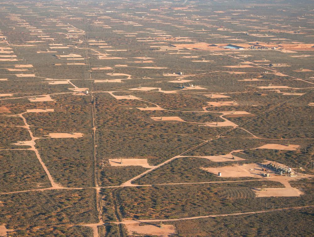 Oil and gas fields in Carlsbad, New Mexico