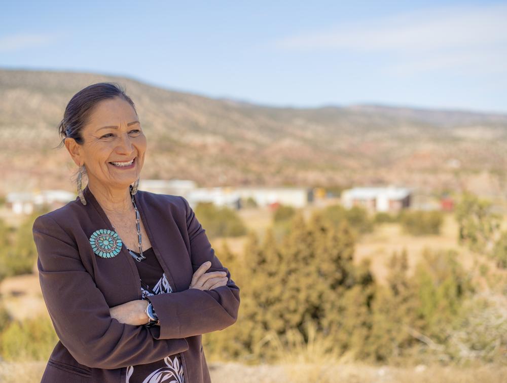 Former U.S. Secretary of the Interior Deb Haaland
