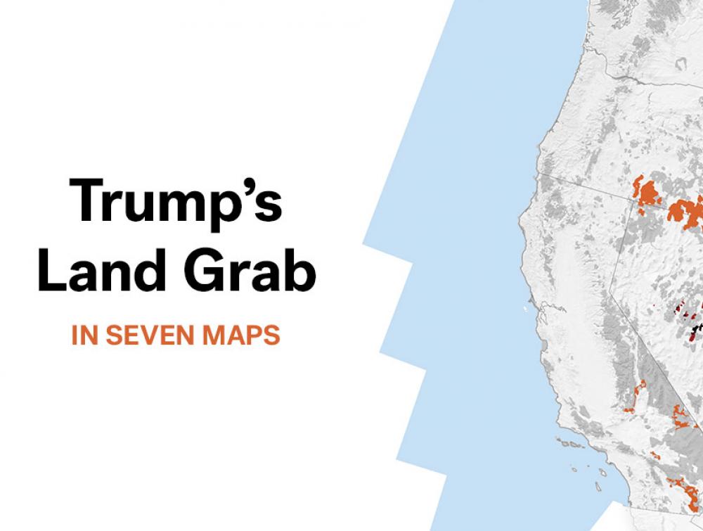 Maps that show how Trump is changing America's lands