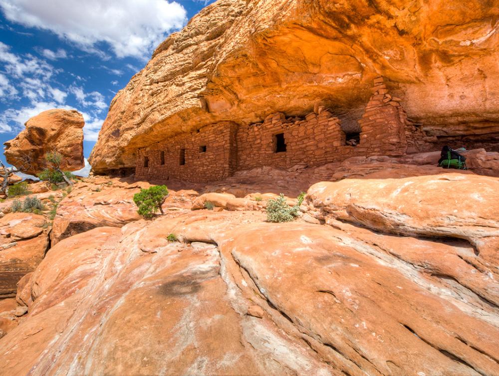 A cliff dwelling at Bears Ears National Monument