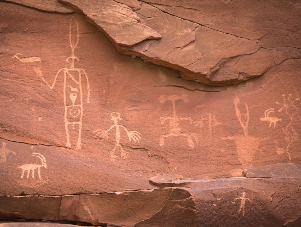 Rock art in Bears Ears National Monument, Utah