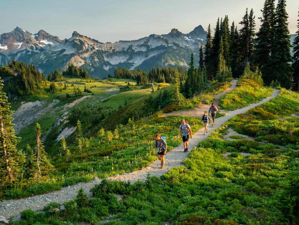 Mount Rainer in Washington.