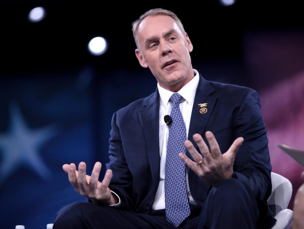 Interior Secretary Ryan Zinke