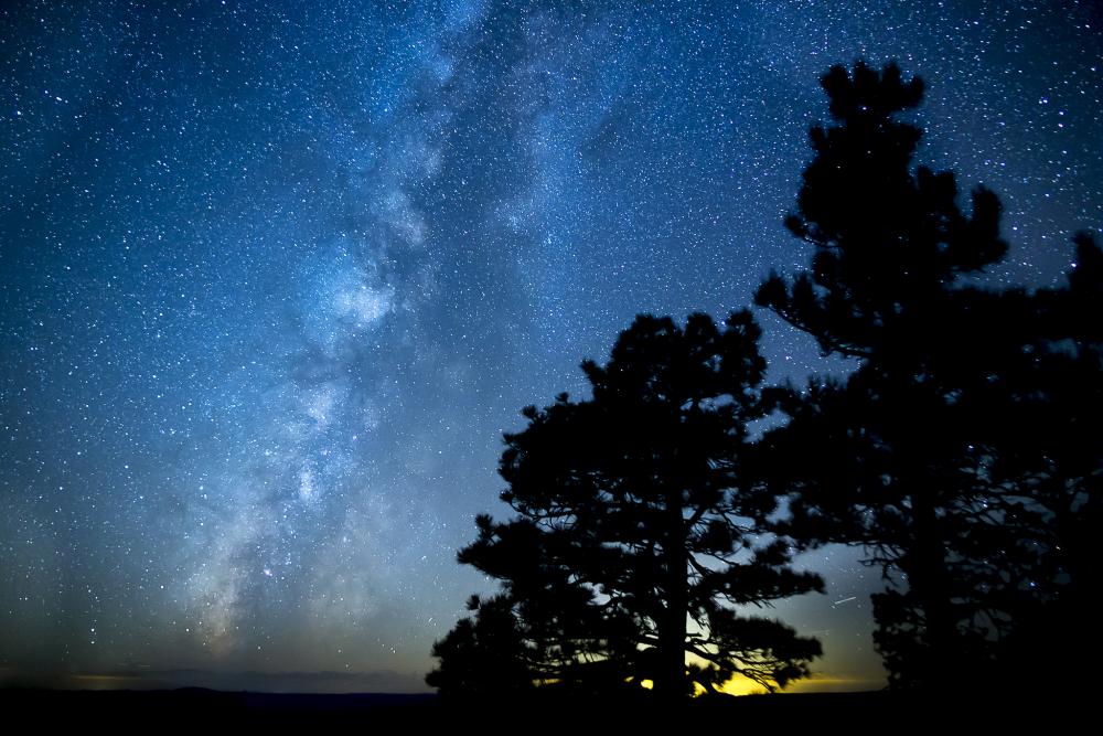 The Grand Canyon-Parashant National Monument night sky.