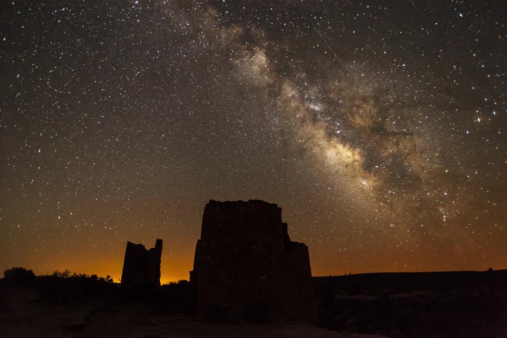 Milky Way at the Square Tower Group.