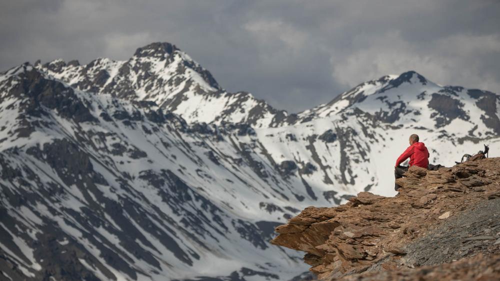 Snowy mountains in Arctic National Wildlife Refuge, Alaska