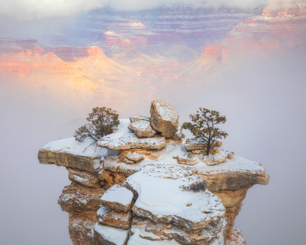 Fog in Grand Canyon National Park