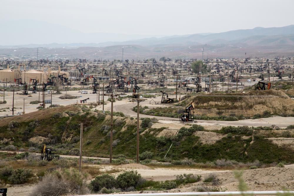 Oil and gas development on BLM lands around Bakersfield, CA