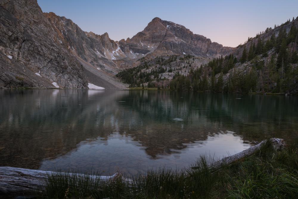 Lake in Salmon-Challis National Forest, Idaho.
