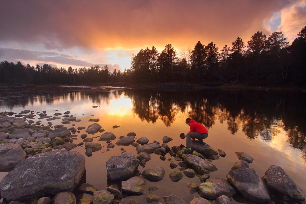 Boundary Waters Canoe Area Wilderness, Minnesota.