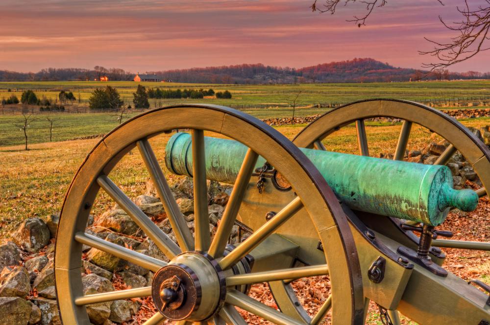 Cannon at Gettysburg National Military Park, Pennsylvania