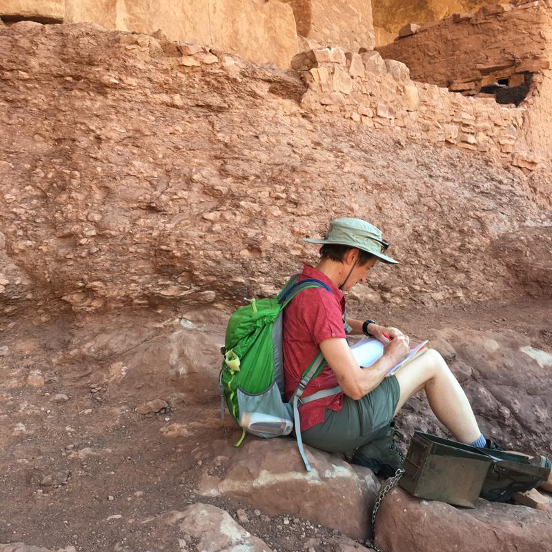 Interior Secretary Sally Jewell talked to locals and toured vandalized cultural sites in Bears Ears in 2016.