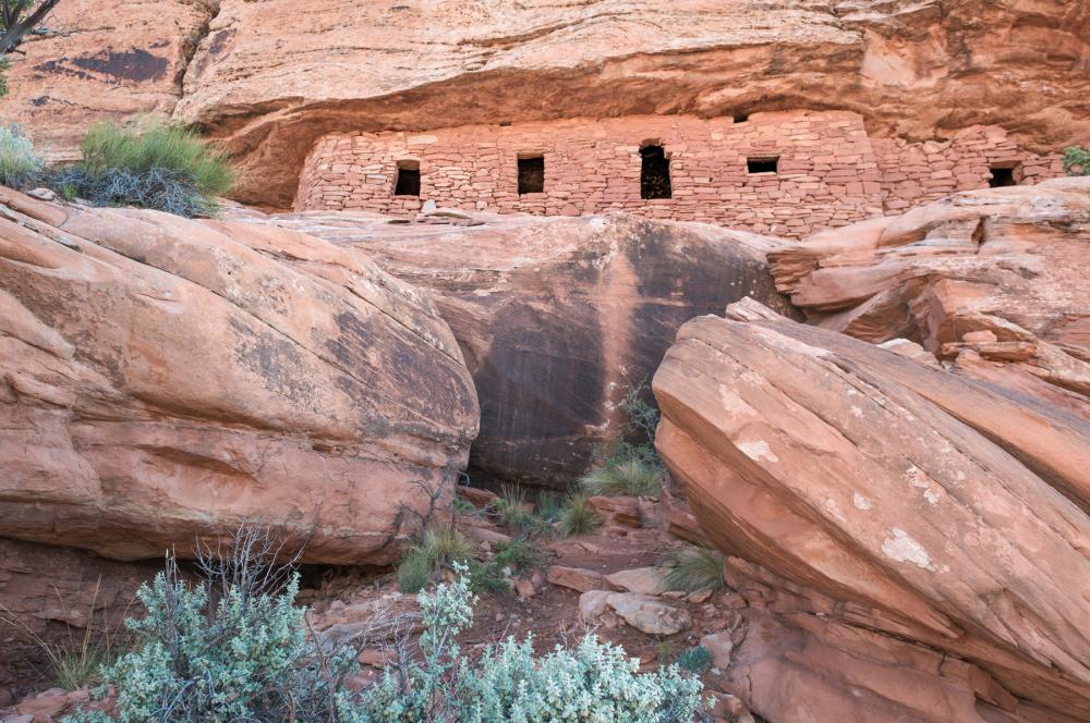 Ancient Puebloan ruins in Bears Ears National Monument, Utah