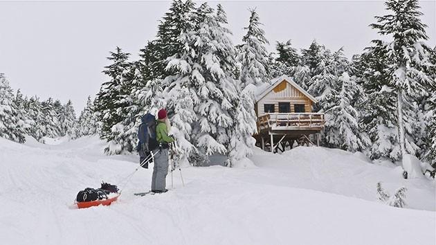 Backcountry Forest Service cabin