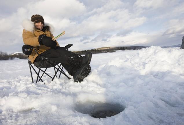 Ice fishing