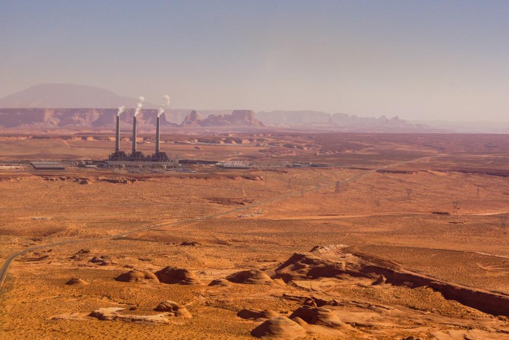 Coal plant in Page, Arizona.