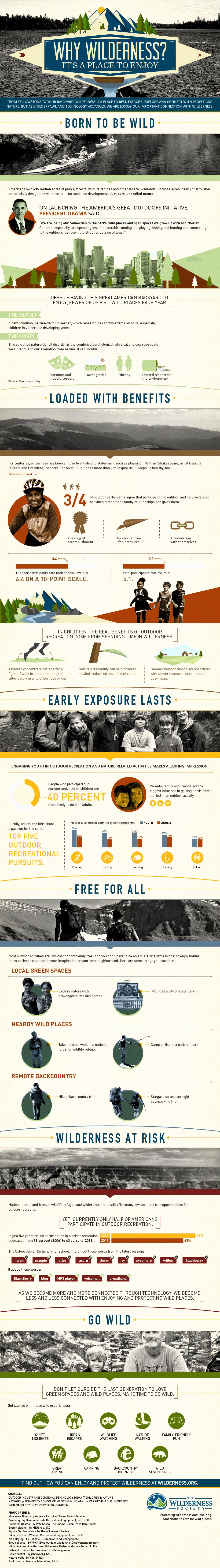 Why does wilderness matter? Infographic 