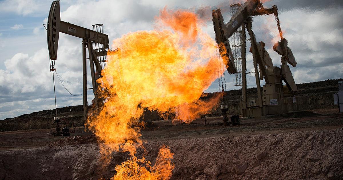 Natural Gas Waste Map The Wilderness Society