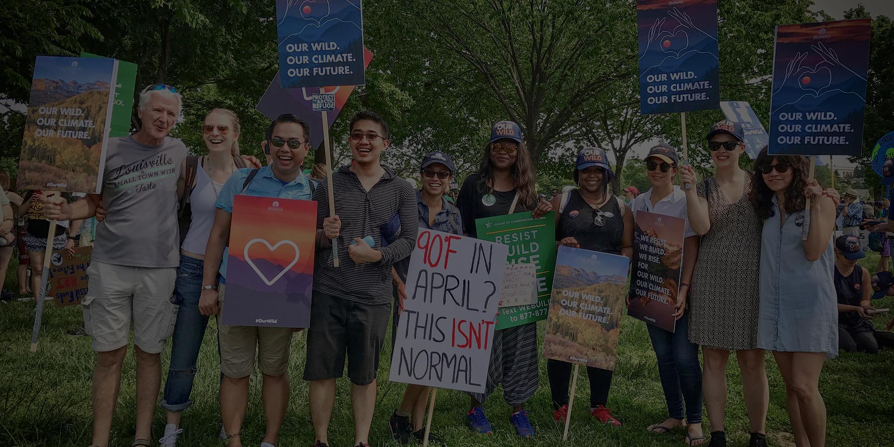 Climate March in Washington, DC