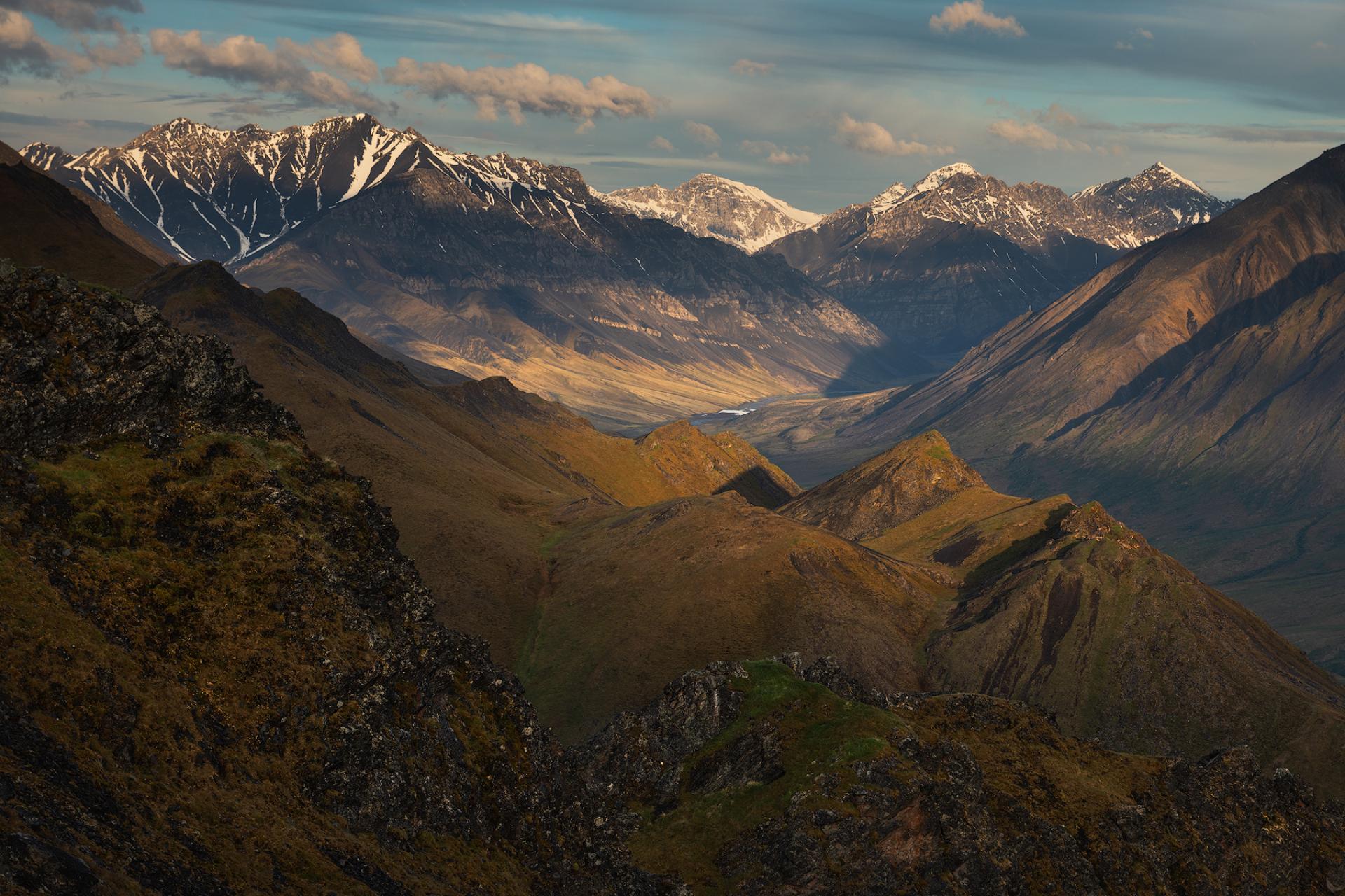 Mountains in the Arctic National Wildlife Refuge.