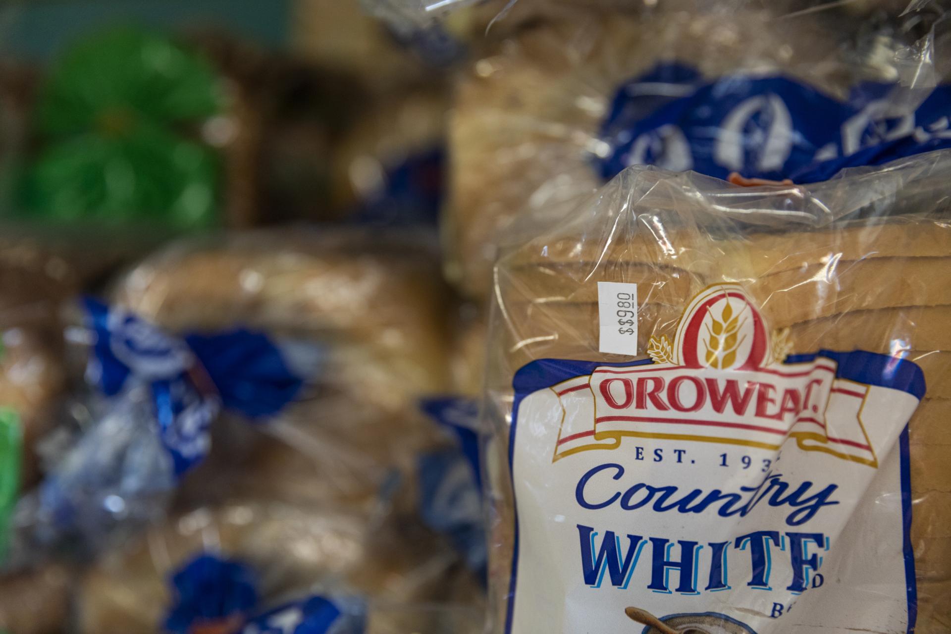 A loaf of bread that costs almost $10