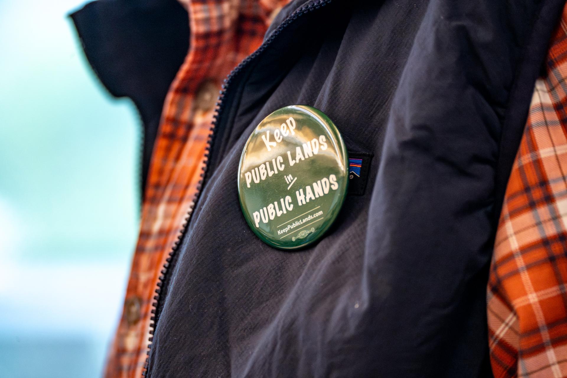 "Keep Public Lands in Public Hands"