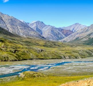 Landscape of the Arctic National Wildlife Refuge