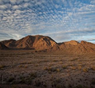 Brown mountains in Sonoran Desert National Monument, AZ