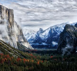 Yosemite National Park in California’s Sierra Nevada mountains.