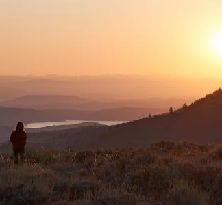 Hiking in Gunnison National Forest, CO