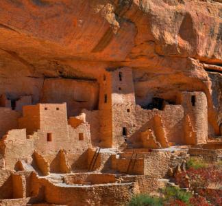 Ruins in Mesa Verde National Park, Colorado