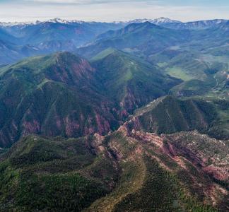 Thompson Divide, Colorado.