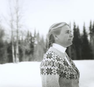 Celia Hunter, first female president of a national conservation organization. 