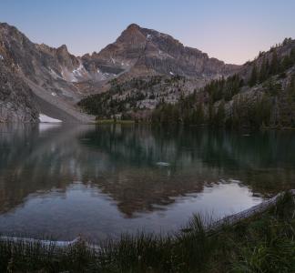 Lake in Salmon-Challis National Forest, Idaho.