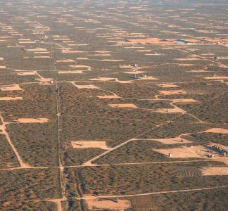 Oil and gas fields in Carlsbad, New Mexico